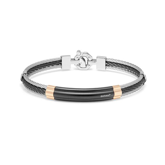 Bracciale Baraka Uomo in Acciaio BR312801ROGR190002 - BR312801ROGR190002